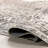 Teo Medallion Machine Washable Area Rug for Living Room Bedroom Dining Room Kitchen, Light Grey/Ivory-1597160863
