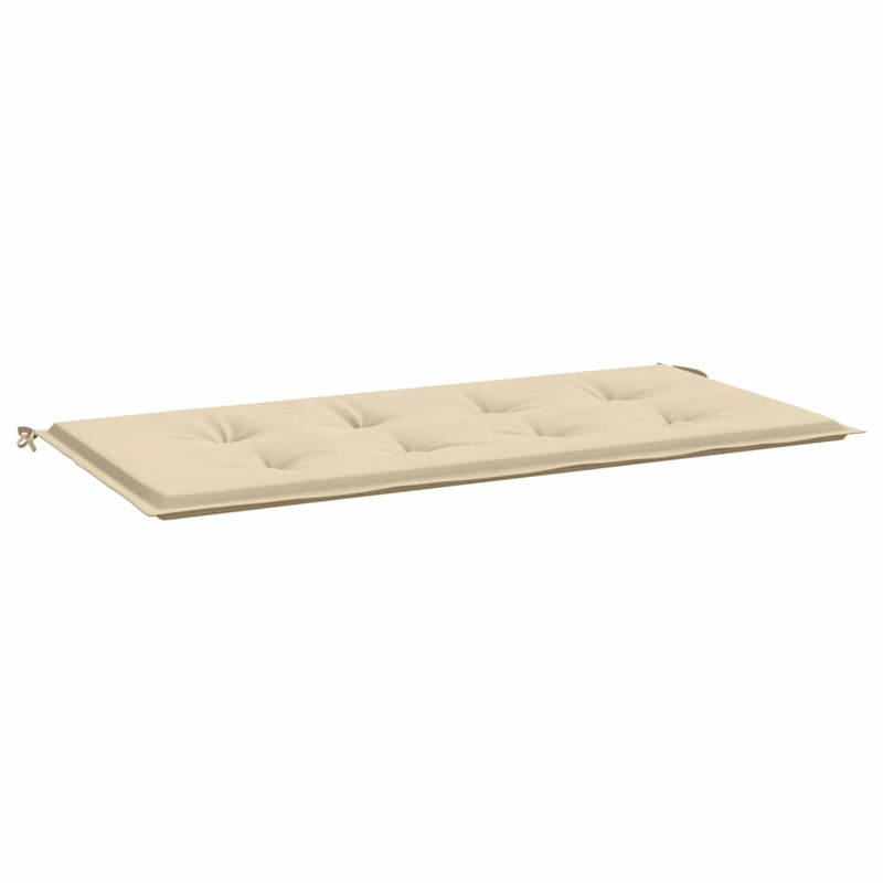 Coussin de siège d'extérieur, Beige, L 39,4 po x P 19,7 po x T 1,2 po