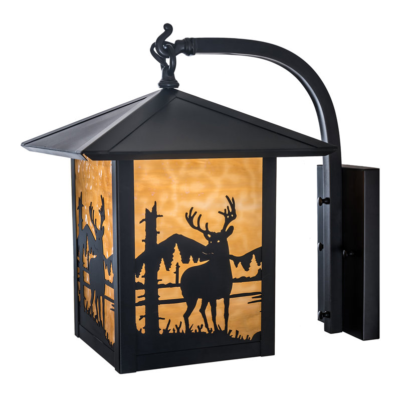 1 - Light Outdoor Wall Lantern