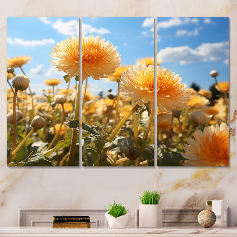 Ensemble de salon Dandelion Sunlit Petals I - Floral