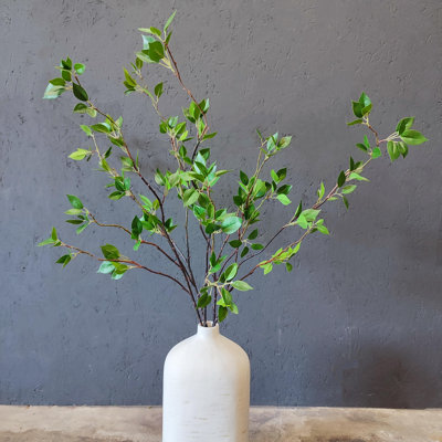 33" Cherry Leaf Arrangement(Set Of 5)