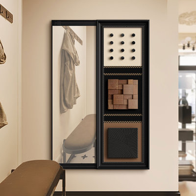 Miroir rectangulaire en plastique pleine longueur
