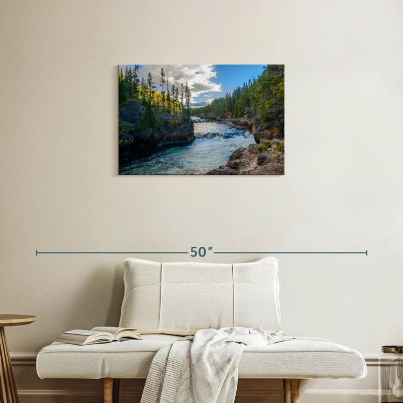 Alvord Yellowstone Autumn River, H 20 po x l 30 po