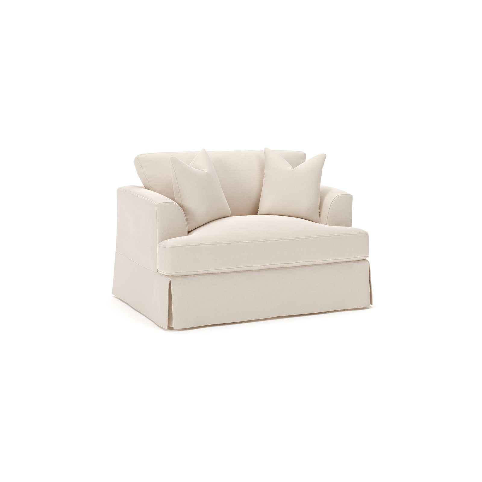 Lucia Armchair - Custom Upholstery by Wayfair™, Canvas Sunbrella® Canvas