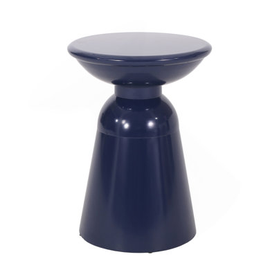Outdoor Metal End Table -Large