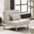 33.89" Upholstered Modern Living Room Sofa Comfy Couch-96227887
