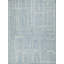 Breckenridge Hand Tufted Wool Abstract Area Rug in Blue/Ivory-1045857353