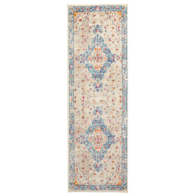 Daria Grey Rug 2'8" x 8'2"