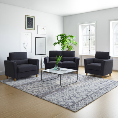 Alennah 3 - Piece Living Room Set