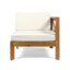Ensemble de canapé en alcôve Lhape, beige-681098053