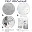 Coledale - Ensemble d'art mural traditionnel gris de 2-114715963-114715964-114715965