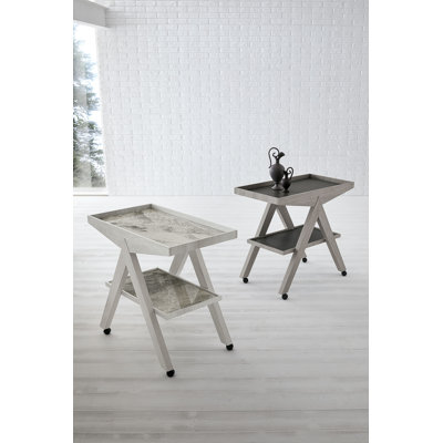 Alkire Wood Bar Cart