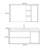 Modern light luxury style bathroom cabinet