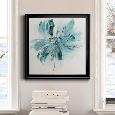 «Blue Dance I», peinture sur toile encadrée