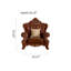 Fauteuil en cuir de vache 45,67 po