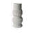 Stoneware Decorative Vase With Sculptural Ridged Textured Form-813011827