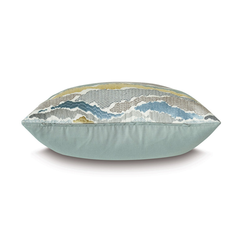 Zephyr Embroidered Decorative Pillow Cover & Insert