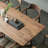 Rectangular Solid Wood Dining Table-1770786235
