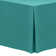 Ultimate Textile Fitted Polyester Tablecloth Rectangular Tables