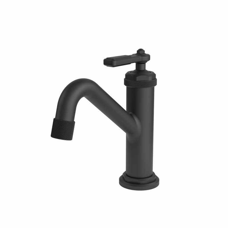 Argonaut Single Control Lavatory Faucet, Matte Black