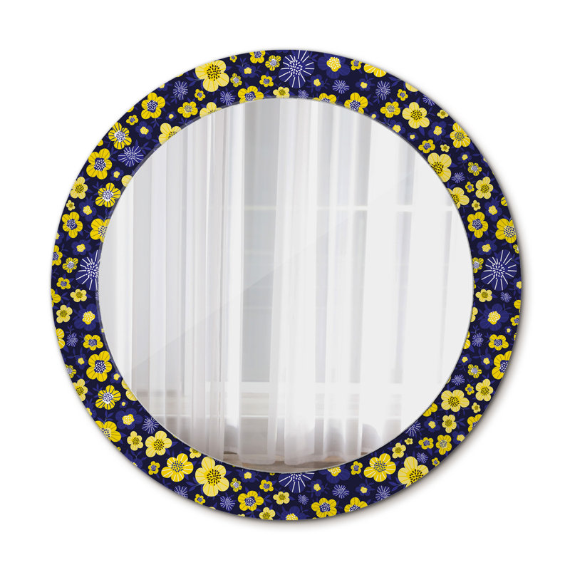 Huldar Glass Flat Wall Mirror