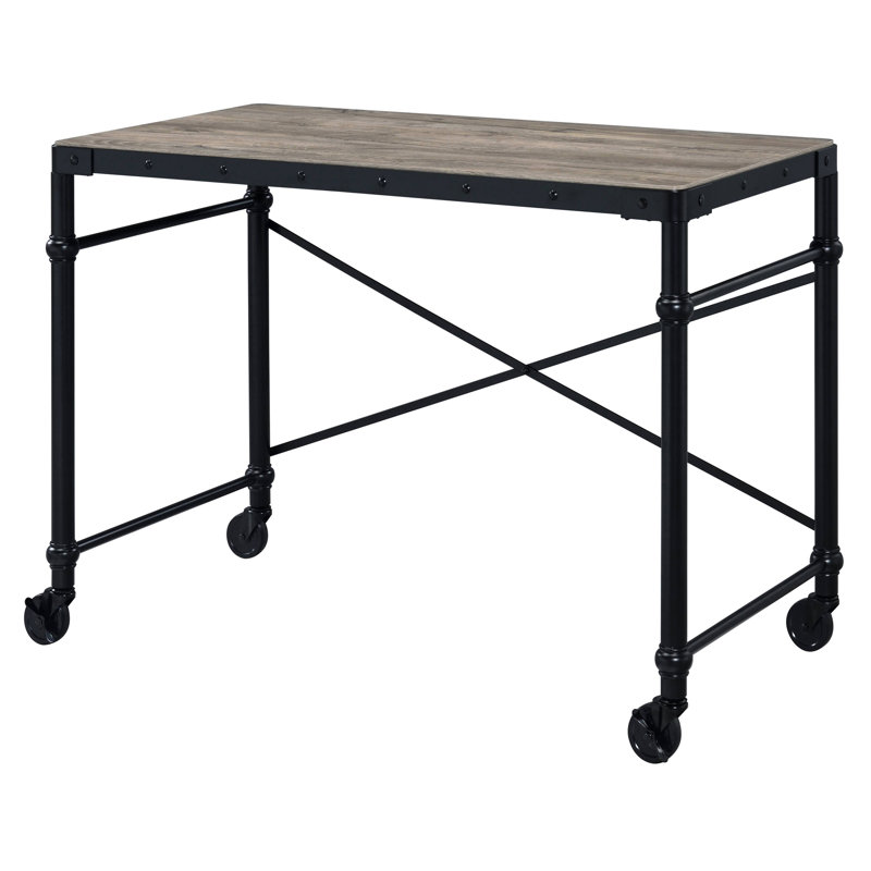 Bureau d'écriture avec roulettes