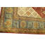 Wool Oriental Area Rug in Rust/Beige