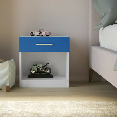 Dwight 45cm W Manufactured Wood Bedside Table