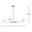 Pearson 4-Light Chandelier-1800774460