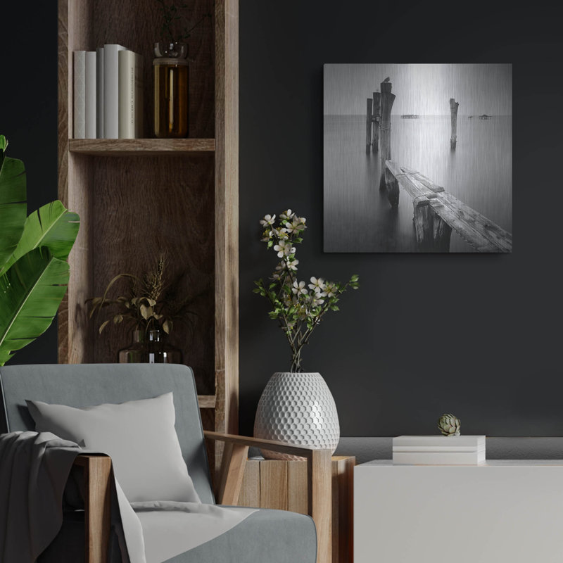 "Chemin de Venise" par Nina Paponcek, H 24 po x l 24 po