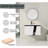 32' Floating Wall-Mounted Bathroom Vanity With Single Sink