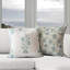 Housse de coussin Bodhi bleue à motif floral, 56 x 56 cm-135247333-135247335