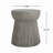 Outdoor Lightweight Concrete Side Table