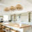 Ledezma 1 - Light Natural Rattan Single Pendant-1066839474