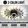 27'''' Corrigan Studio® 3 - Blade LED Ceiling Fan With Remote Control And Light Kit Included