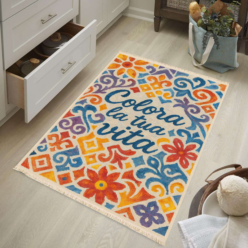Chemin de table italien "Colora La Tua Vita"