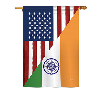 Double Sided 40'' H x 28'' W Polyester House Flag