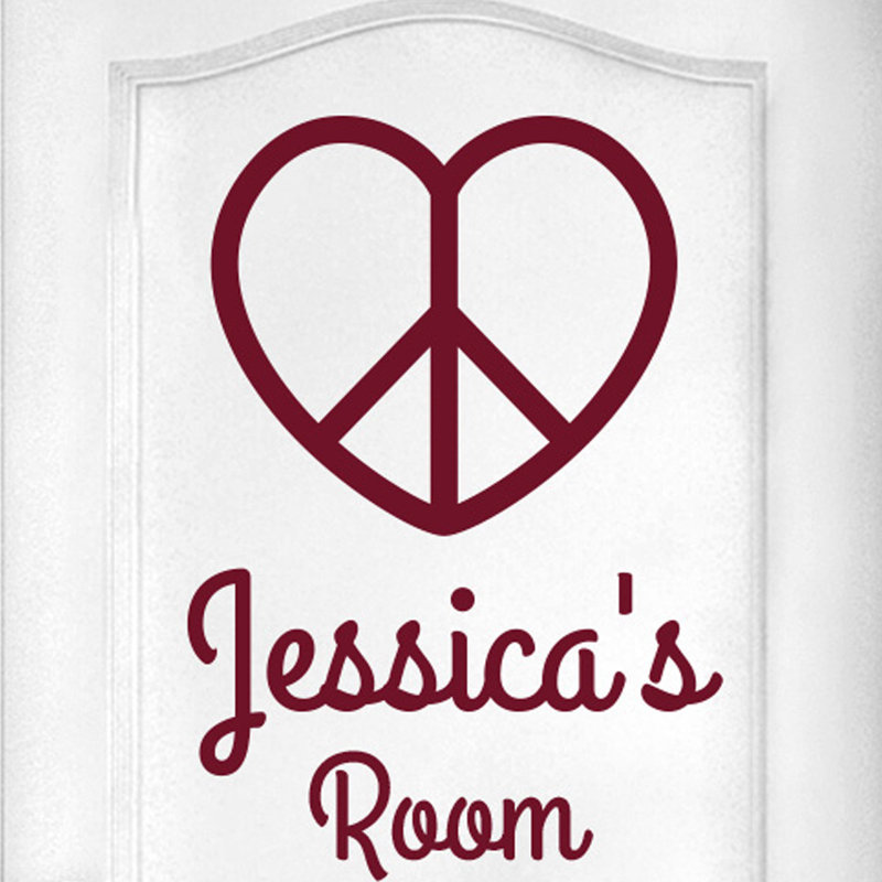 Wall Decal, Burgundy