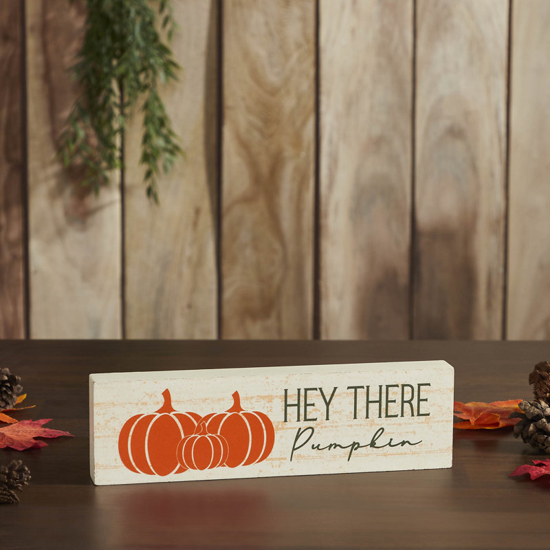 Kaleila Hey There Pumpkin Wall Décor