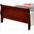 Elegant Cherry Queen Bed Frame-1855816806-1855816811