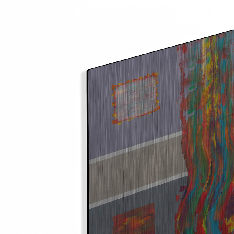 Ivy Bronx «Color Storm Route» par Hooshang Khorasani, art mural en métal