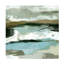 Art sur toile Emma Caroline «Textured Ocean Tide II»-679450474