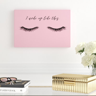 Lash Chat III by Alicia Ludwig - Painting Print