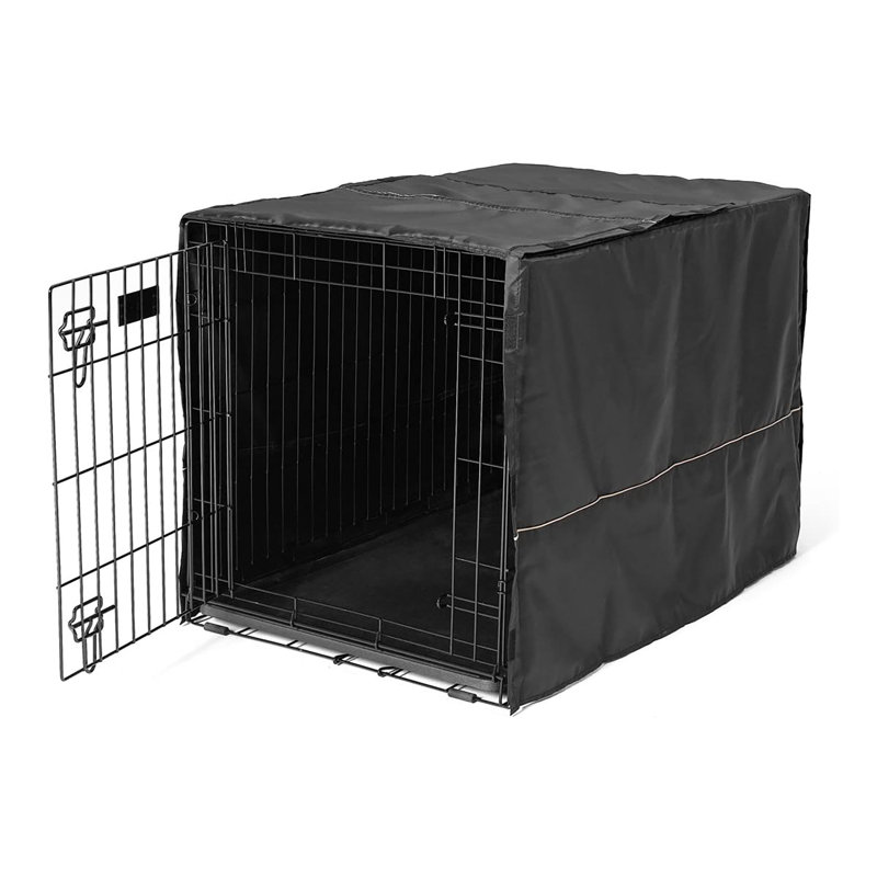 Housse pour cage de niche en polyester 36 pouces, noir, H 24 po x l 23 po x P 36 po