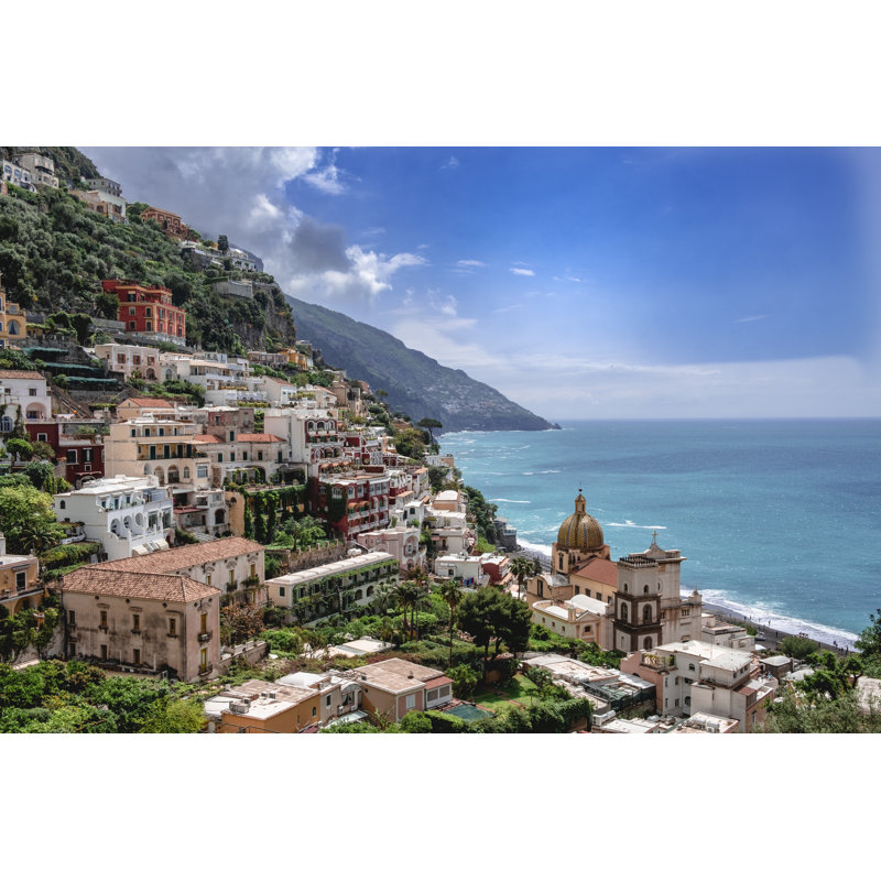 Positano - Wrapped Canvas Print, 20cm H x 30cm W