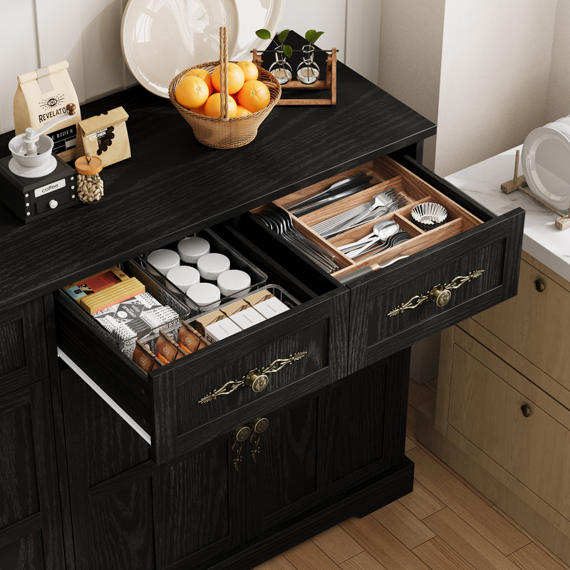Buffet Modern Modern, Noir