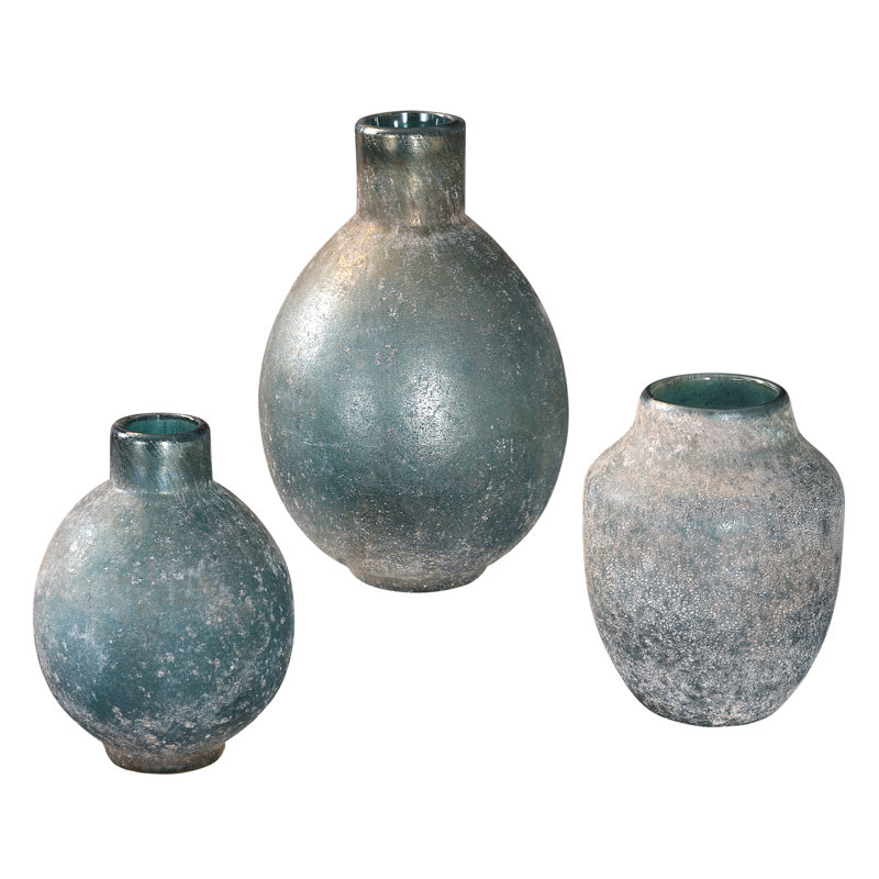Ensemble de vases de table 3 pièces duveteux de couleur duc duc