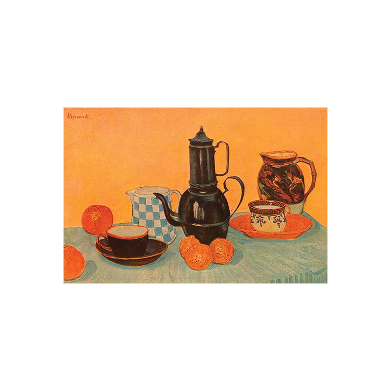 Nature morte par Vincent Van Gogh - reproduction, H 44 po x l 66 po