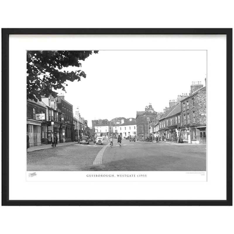 Guisborough, Westgate C1955 - Single Picture Frame Print, 40cm H x 50cm W x 2.3cm D