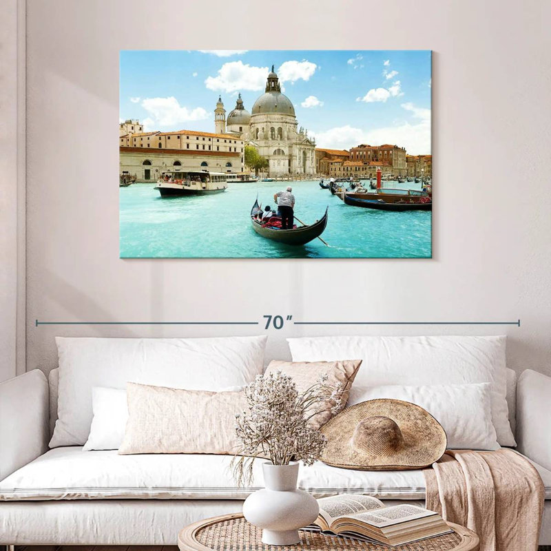 Bateaux Ravi Grand Canal, H 30 po x l 45 po